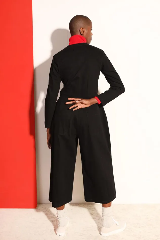 Jake Boilersuit Black Womens LF Markey One Pieces