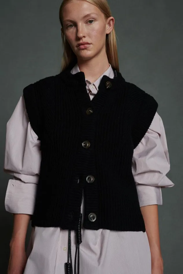 Jumpers and Cardigans Women Soeur AMORE CARDIGAN Black