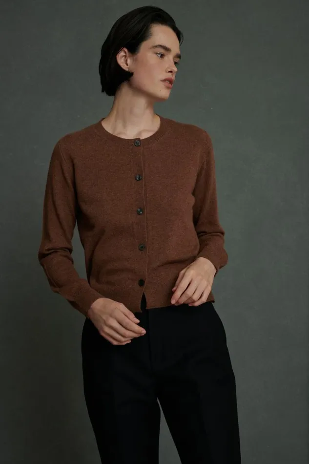 Jumpers and Cardigans Women Soeur WINNER CARDIGAN Chestnut