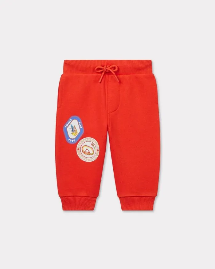 Kids 039KENZO Tour039 2piece Cotton Set Vermillion Kenzo Babies 1 Month 8211 2 Years