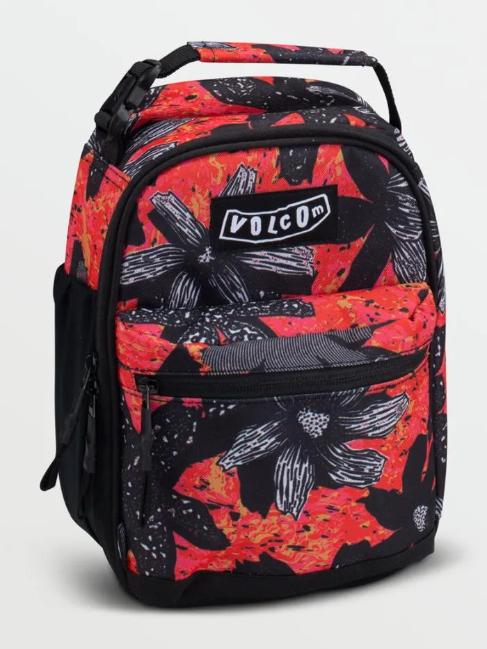 Kids Accessories Volcom Youth Grizzle Lunchkit 8211 Red