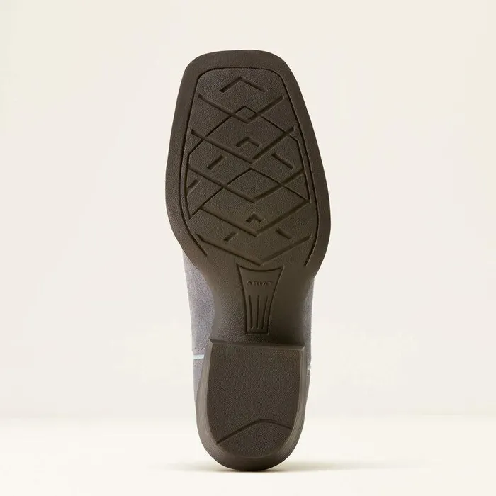 Kids Big Kids039 Footwear Ariat Decatur Western Boot Mineral Suededownpour