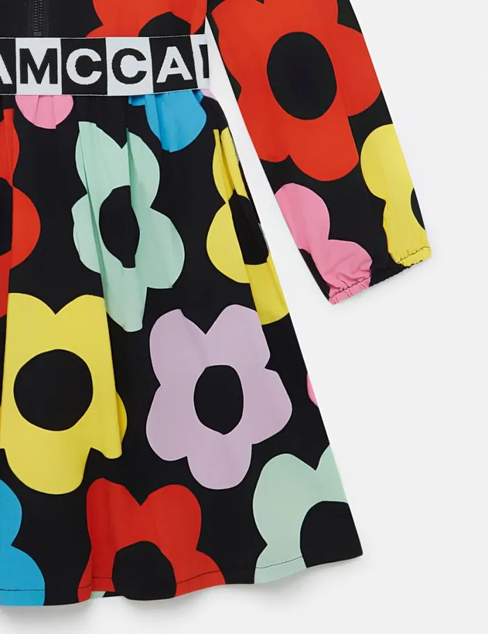 Kids Floral Pattern LongSleeve Dress Multicolour Stella McCartney Dresses and Jumpsuits Kids Floral Pattern LongSleeve Dress Multicolour Stella McCartney Dresses and Jumpsuits