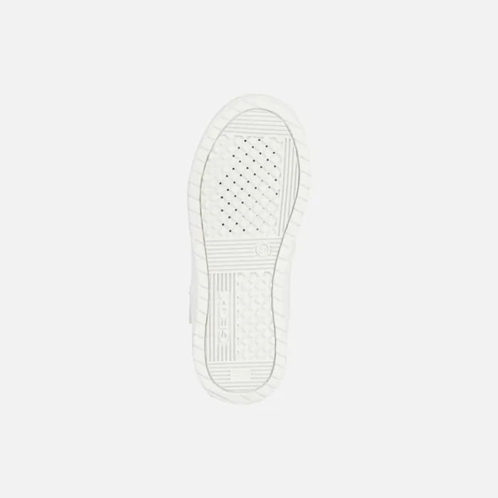 Kids Geox Sneakers PERTH F High Top Sneakers White Junior Boy Geox White