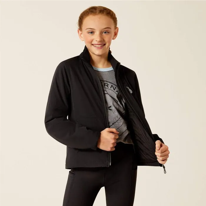 Kids Jackets and Vests Ariat Rion StretchShell Insulated Jacket Black