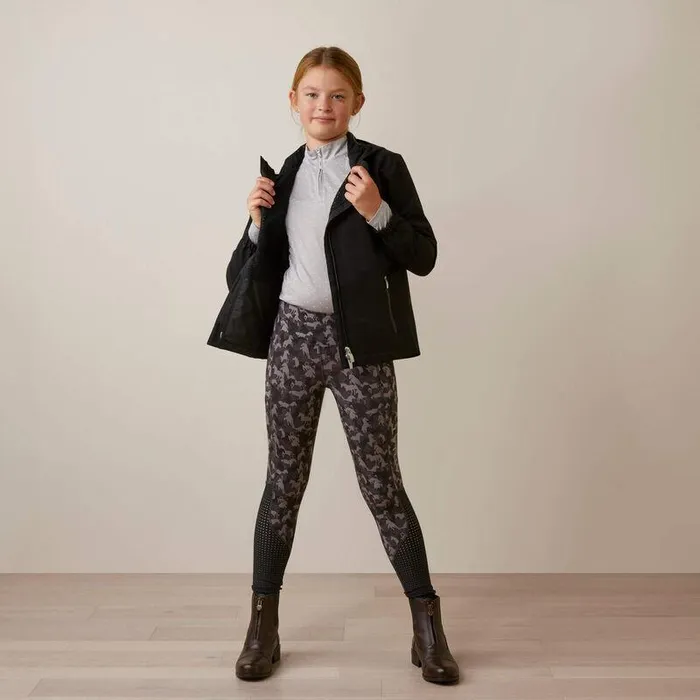Kids Jackets and Vests Ariat Spectator Waterproof Jacket Black Kids Jackets and Vests Ariat Spectator Waterproof Jacket Black