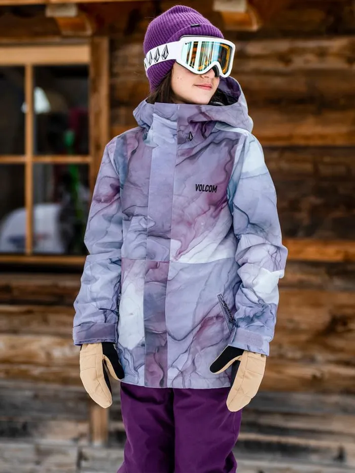 Kids Jackets Volcom Sass039N039Fras Insulated Jacket 8211 Glacier Ink
