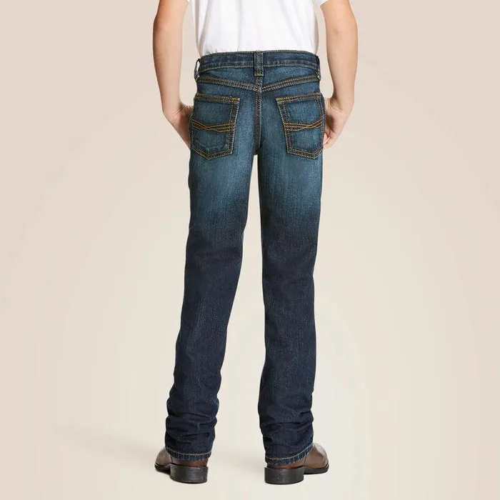 Kids Jeans Ariat B5 Slim Stretch Legacy Stackable Straight Leg Jean Durham Kids Jeans Ariat B5 Slim Stretch Legacy Stackable Straight Leg Jean Durham