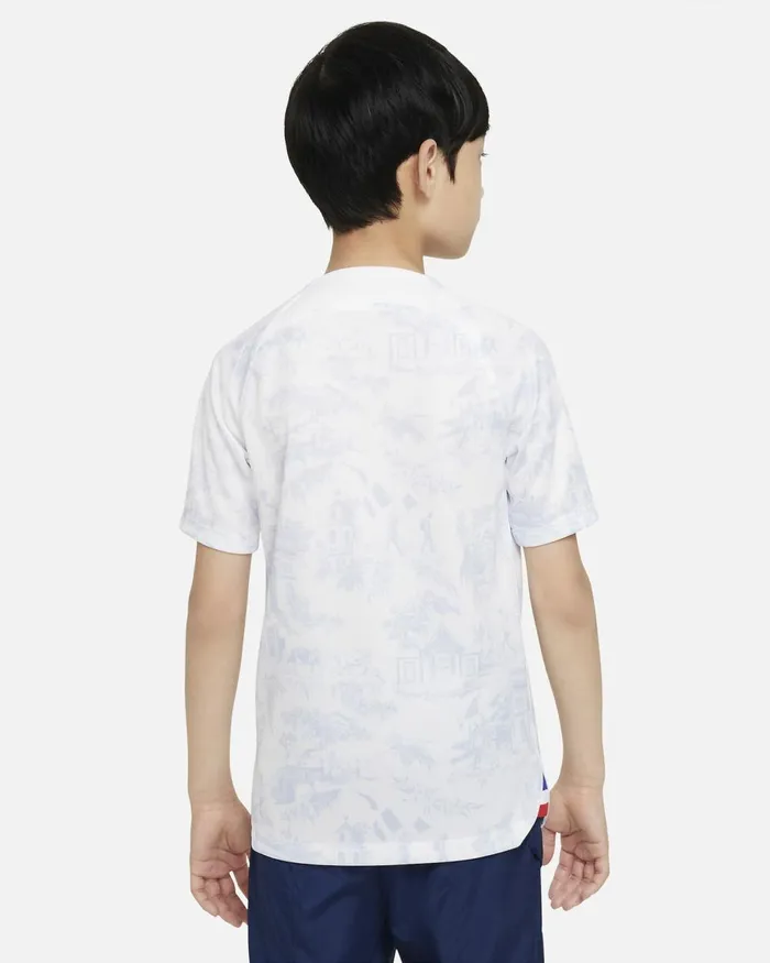 Kids Nike All Clothing FFF 202223 Stadium Away Whitewhitewhitegame Royal