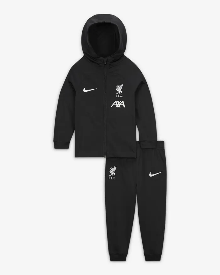 Kids Nike All Clothing Liverpool FC Strike Blackblackwhitewhite