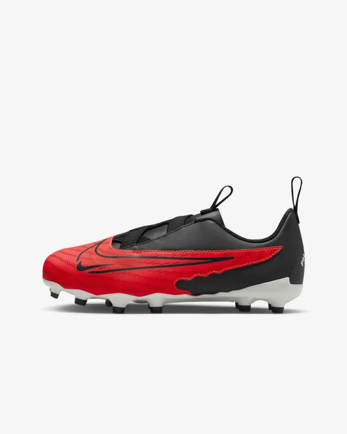 Kids Nike Football Jr Phantom GX Academy Bright Crimsonwhiteuniversity Redblack