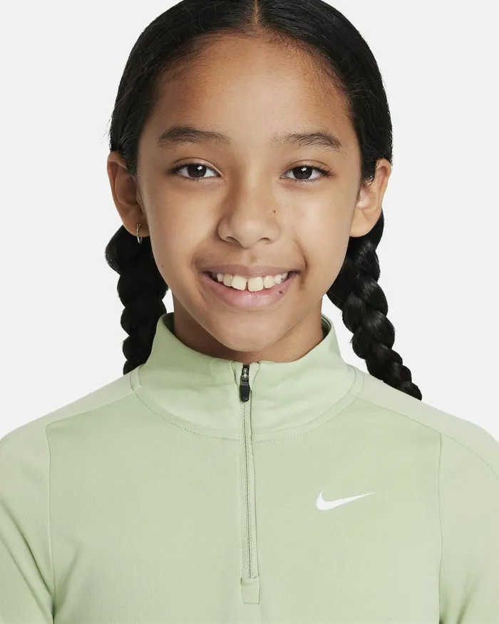 Kids Nike Tops And TShirts DriFIT Honeydewwhite