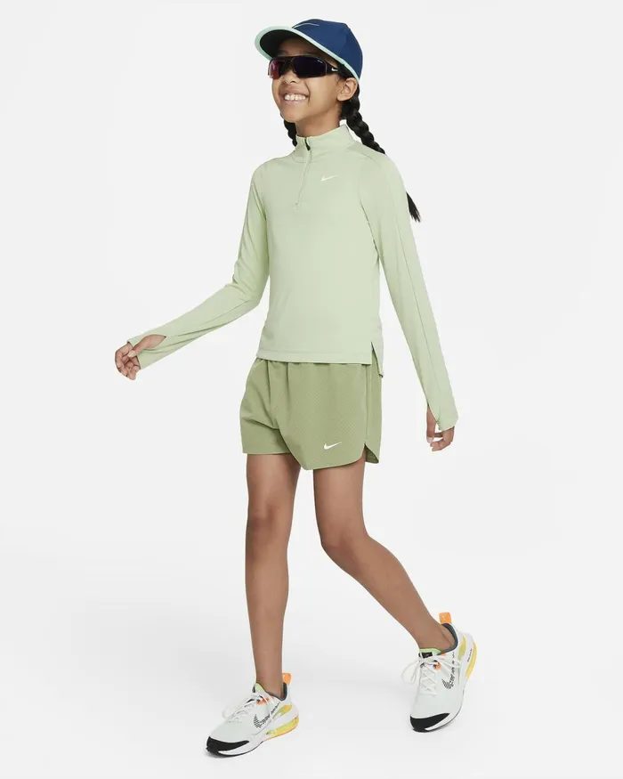 Kids Nike Tops And TShirts DriFIT Honeydewwhite
