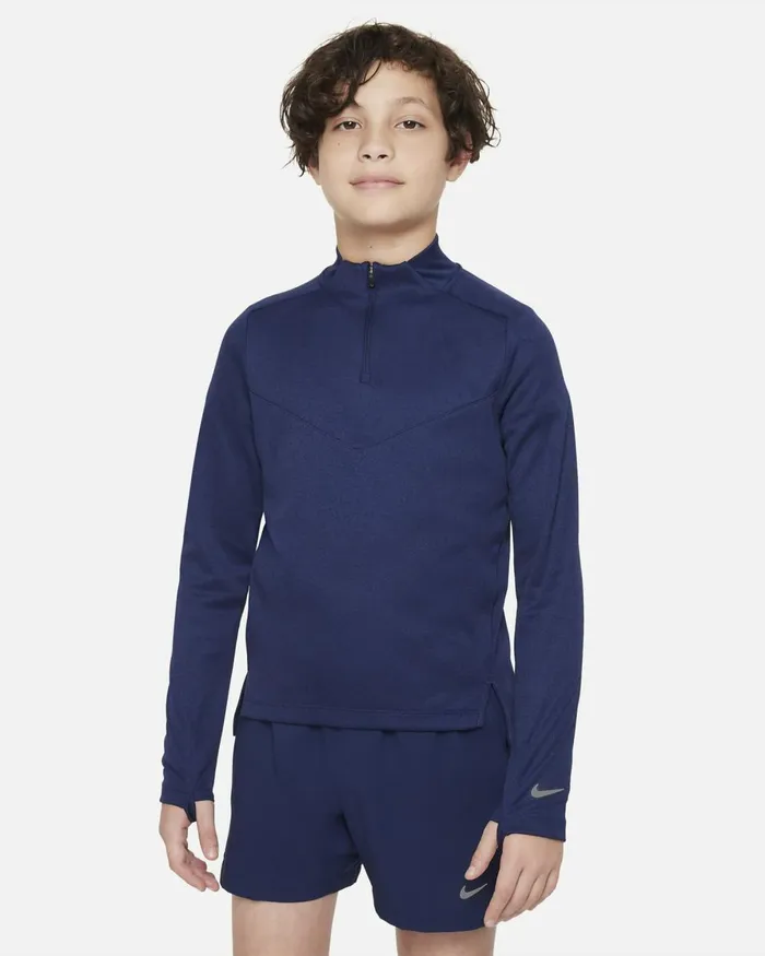 Kids Nike Tops And TShirts DriFIT Multi Tech Midnight Navymidnight Navy