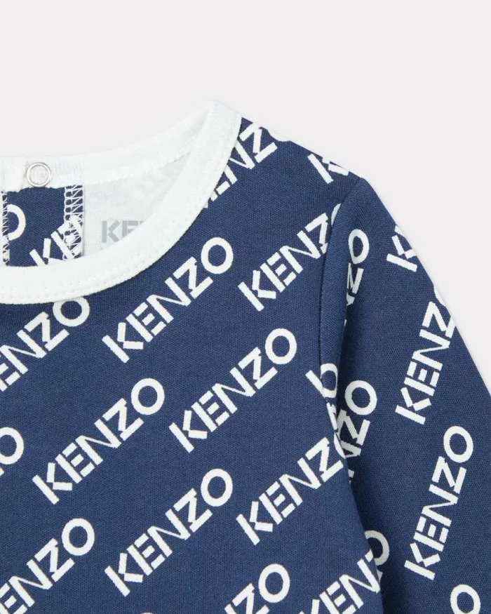 Kids Set Of 2 Cotton Pyjamas Blush Kenzo Babies 1 Month 8211 2 Years