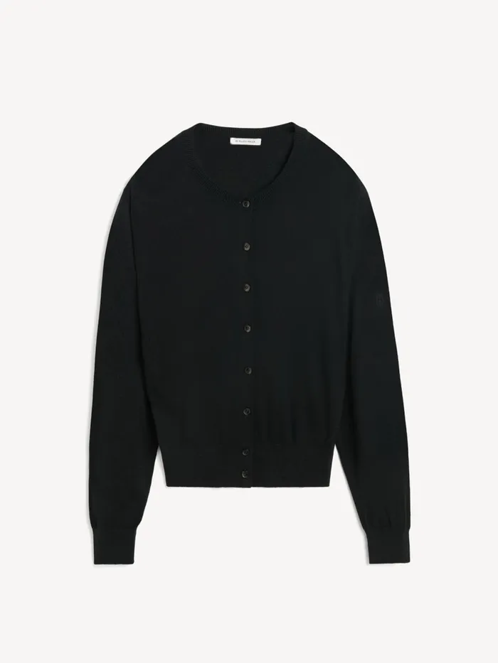 Knitwear Women By Malene Birger Montie Cardigan Black