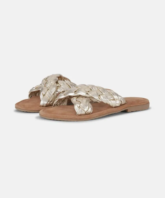 Leather Sandal 8211 Silver Shoes Ilse Jacobsen Sandals