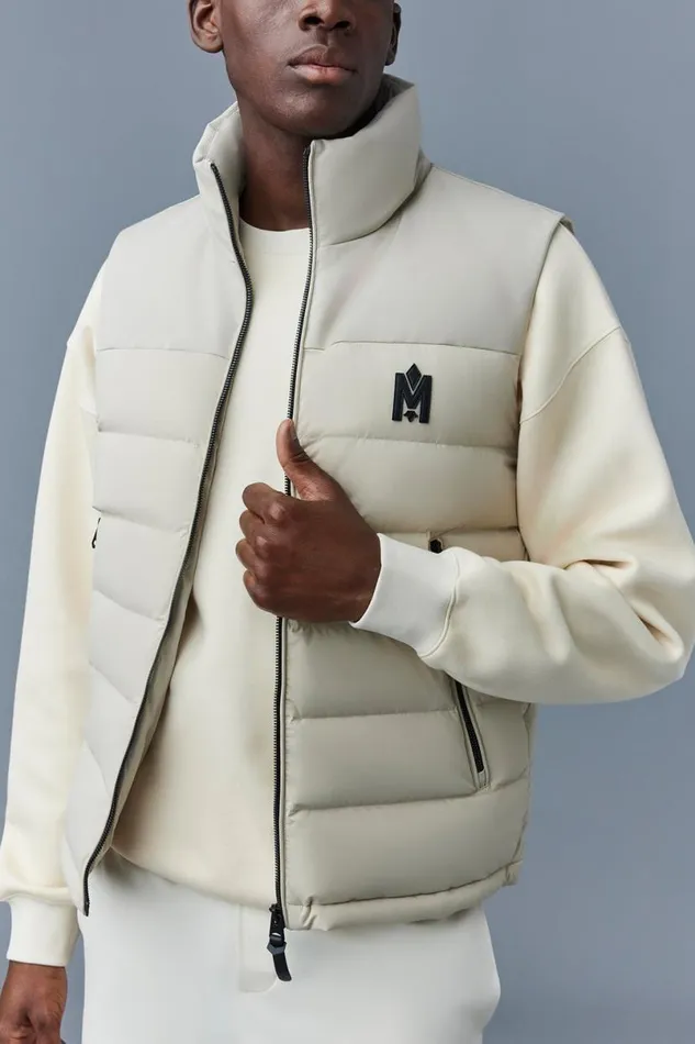 Light Down Jackets Men Mackage BOBBIE Agile360 Stretch Light Down Vest With Stand Collar Black Light Down Jackets Men Mackage BOBBIE Agile360 Stretch Light Down Vest With Stand Collar Black