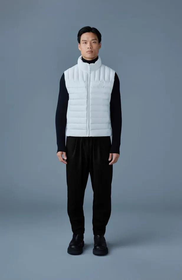 Light Down Jackets Men Mackage TITUS Perpendicular Channel Quilt Down Vest Black Light Down Jackets Men Mackage TITUS Perpendicular Channel Quilt Down Vest Black