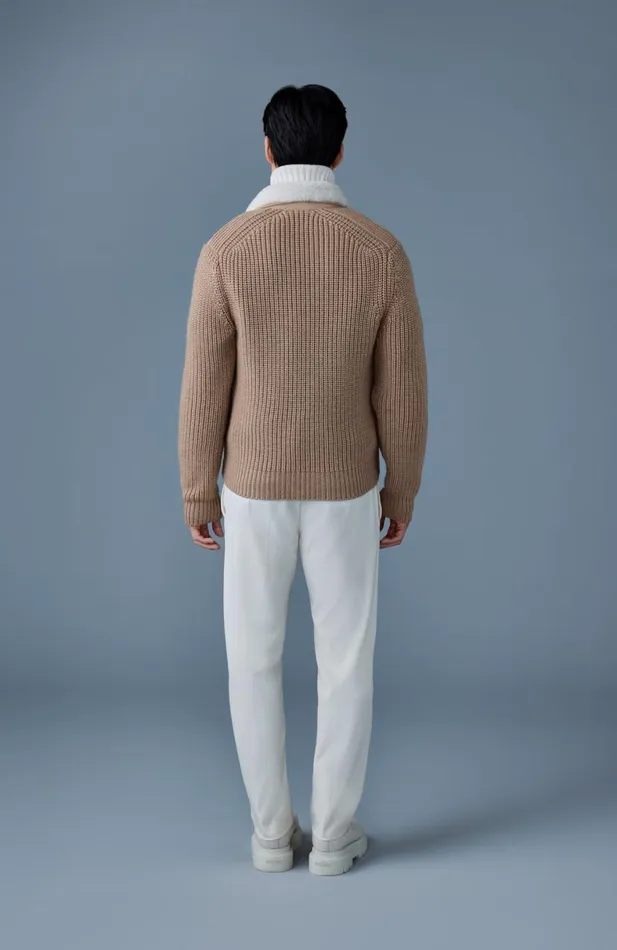 Light Jackets Men Mackage JONATHAN Mixedmedia Shearling Jacket Light Camelnatural Light Jackets Men Mackage JONATHAN Mixedmedia Shearling Jacket Light Camelnatural