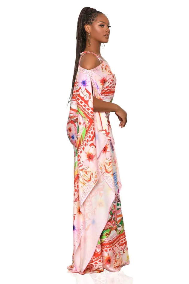 Lilly039s Kloset Dresses Women Horses And Chains Scarf Dress Pink Multi