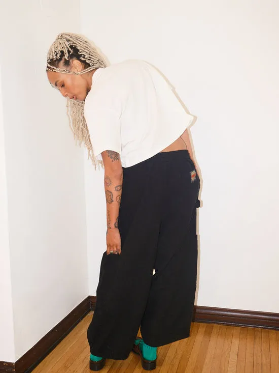 Lisa Says Gah Chef Pant Licorice Black Women Bottoms