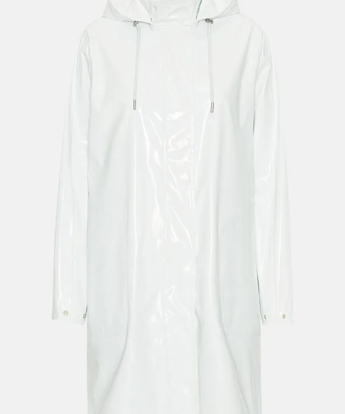 Long Raincoat 8211 Illusion Blue Rainwear Ilse Jacobsen Raincoats