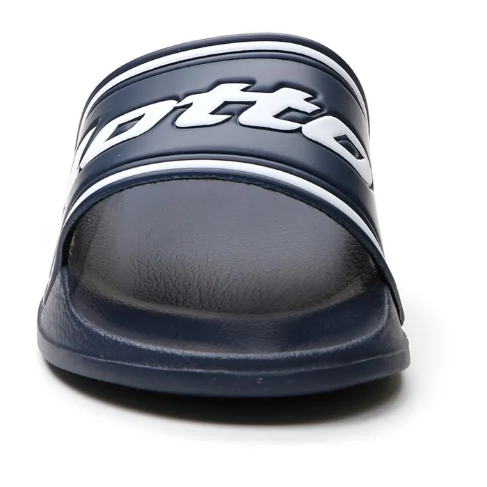 Lotto Sport FlipFlops And Slippers Man MIDWAY IV SLIDE Dress Blueall White