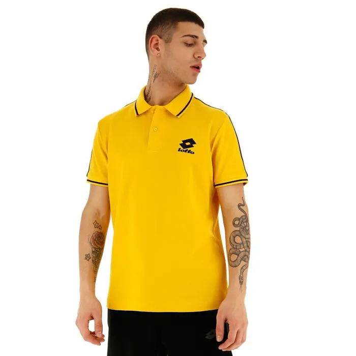Lotto Sport Polo Shirts Man POLO LIPARI PQ Old Gold