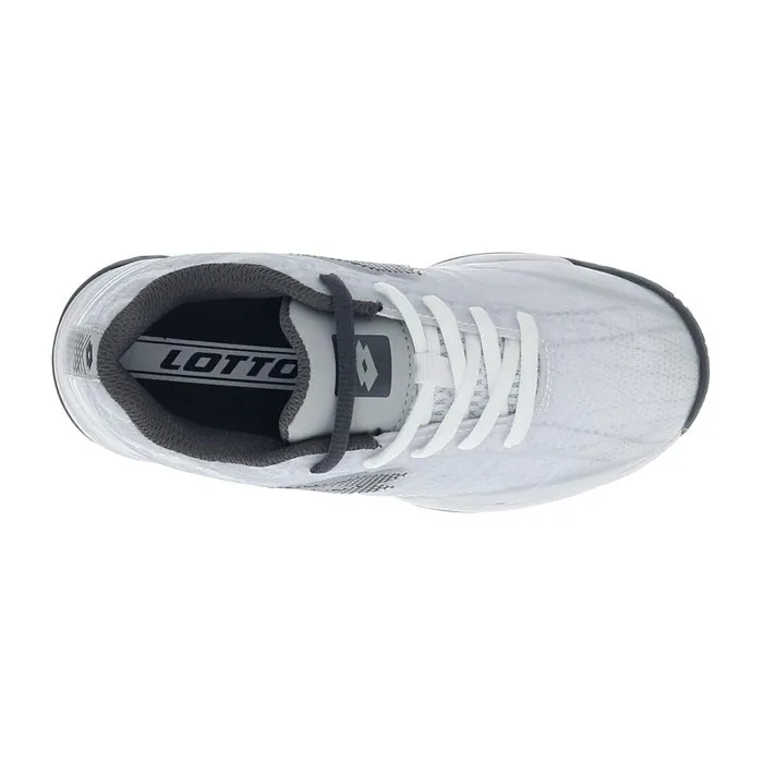 Lotto Sport Shoes ManWomanKids MIRAGE 300 ALR JR All Whiteasphaltvapor Gray