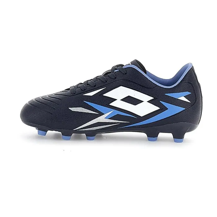 Lotto Sport Shoes ManWomanKids SOLISTA 700 VI FG JR Navy Blueall Whitecornflower