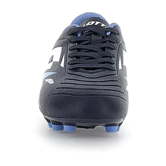 Lotto Sport Shoes ManWomanKids SOLISTA 700 VI FG JR Navy Blueall Whitecornflower