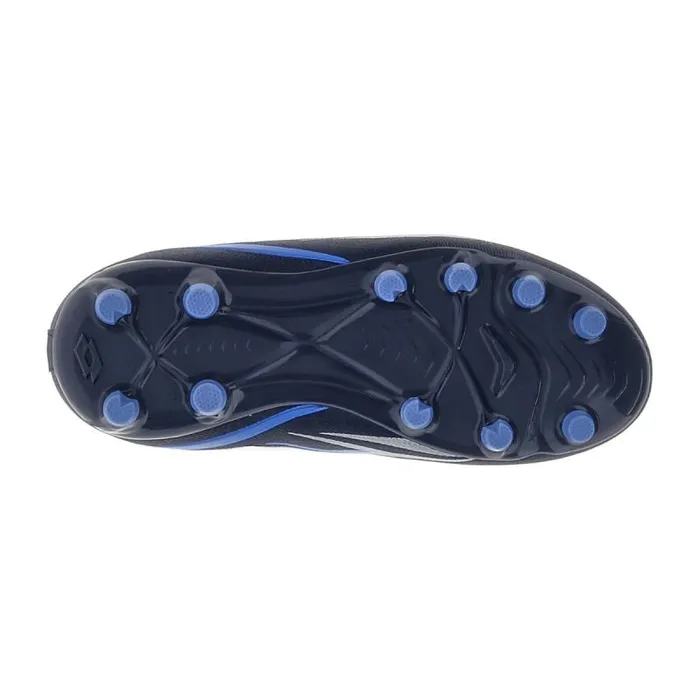 Lotto Sport Shoes ManWomanKids SOLISTA 700 VI FG JR Navy Blueall Whitecornflower