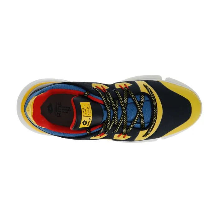 Lotto Sport Sneakers Man LIBRA AMF 1 All Blackold Goldblue Sapphire Lotto Sport Sneakers Man LIBRA AMF 1 All Blackold Goldblue Sapphire