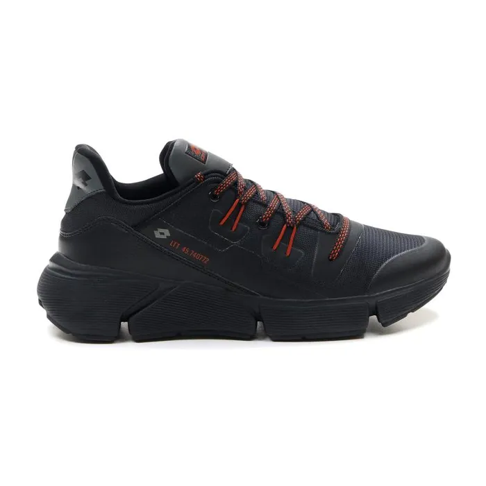 Lotto Sport Sneakers Man LIBRA AMF 1 All Blackrooibos Red