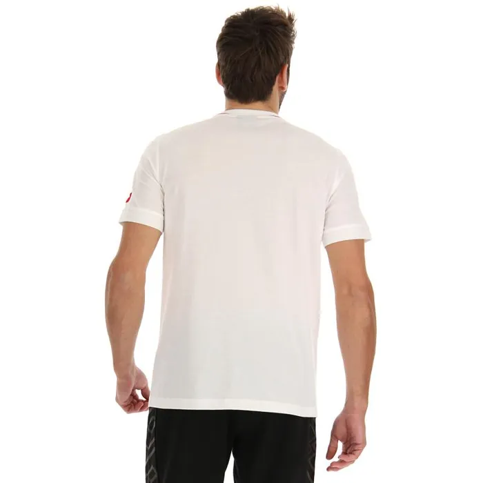 Lotto Sport TShirts Man ATHLETICA CLASSIC VI TEE 1 Candy White
