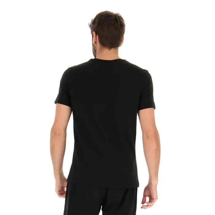 Lotto Sport TShirts ManWoman MSC TEE II All Black Lotto Sport TShirts ManWoman MSC TEE II All Black