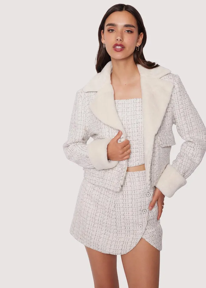 Louise Jacket Offwhitemulti Women Lost Wander Outerwear