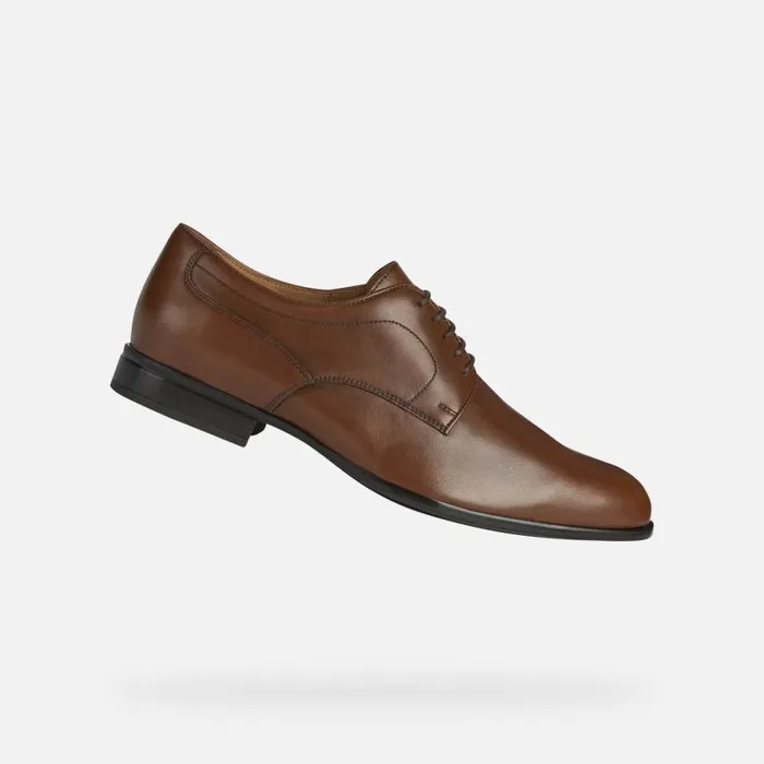 Man Geox Formal Shoes IACOPO Men039s Cognac Special Occasion Shoes Geox Cognac