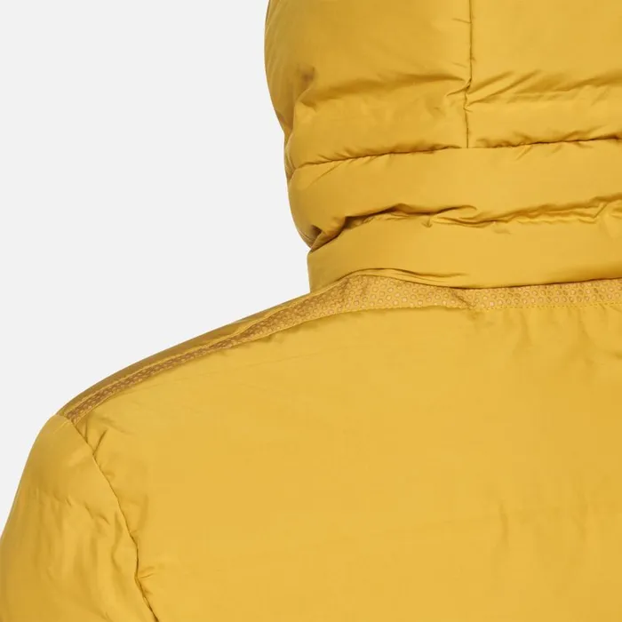 Man Geox Jackets SPHERICA MAN Harvest Gold Short Parka Harvest Gold