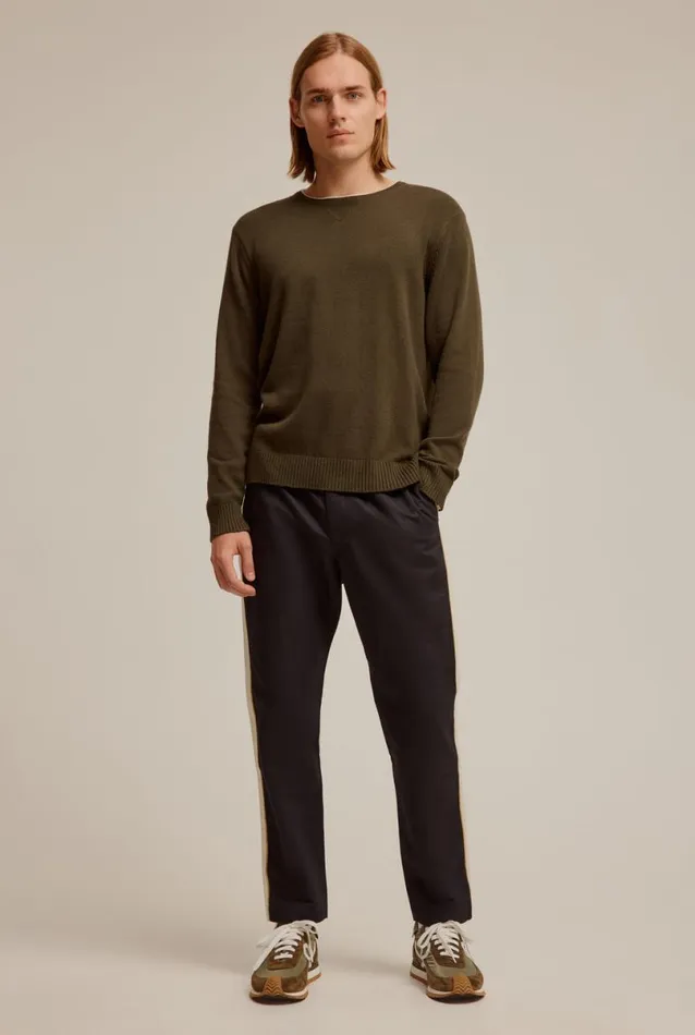 Man Venroy Pants Linen Cotton Lounge Chino