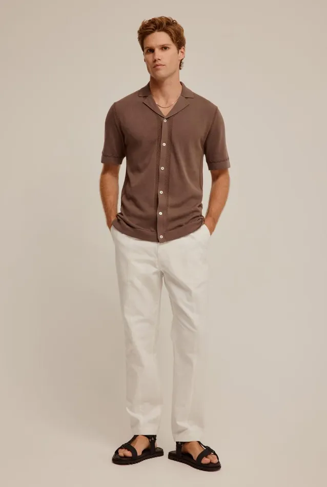 Man Venroy Pants Seam Detail Trouser