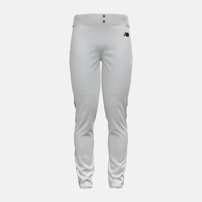 Men Adversary 2 Baseball Piped Pant Tapered Wbk Whit With Blk New Balance Pants