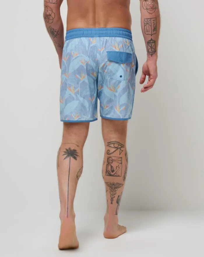Men Boardshorts TravisMathew LAVA TUNNELS BOARDSHORT Heather Quiet Harbor Men Boardshorts TravisMathew LAVA TUNNELS BOARDSHORT Heather Quiet Harbor