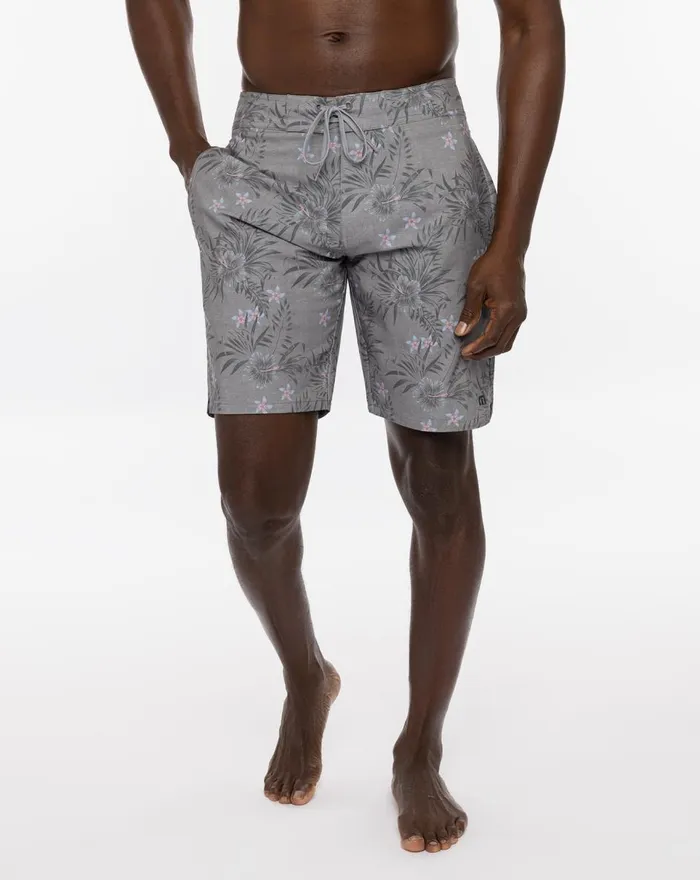 Men Boardshorts TravisMathew WESTERN WAY BOARDSHORT Heather Sleet