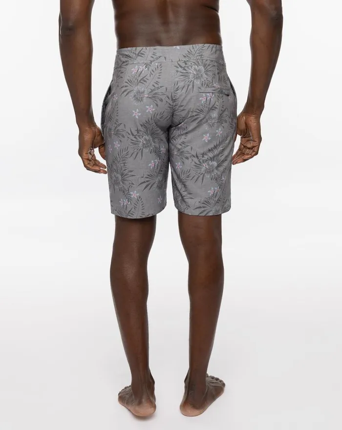Men Boardshorts TravisMathew WESTERN WAY BOARDSHORT Heather Sleet