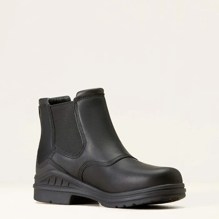 Men Chelsea Boots Ariat Barnyard Twin Gore II Waterproof Boot Black Men Chelsea Boots Ariat Barnyard Twin Gore II Waterproof Boot Black