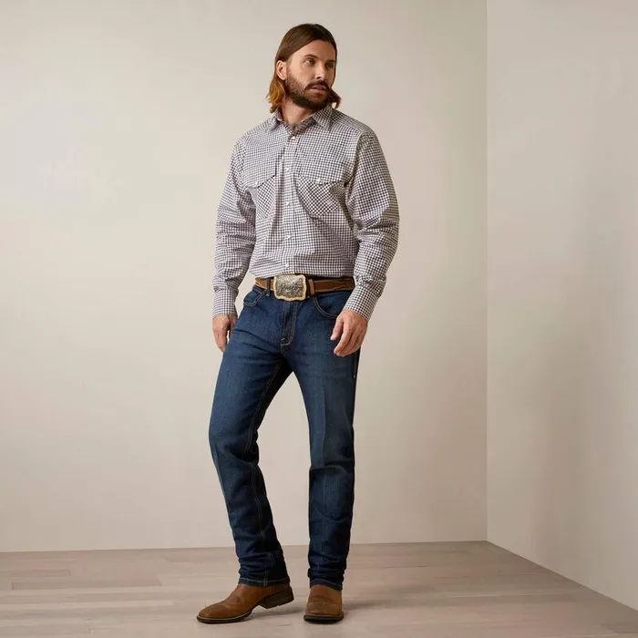 Men Denim Ariat M1 Vintage Hansen Straight Jean Clayton Men Denim Ariat M1 Vintage Hansen Straight Jean Clayton