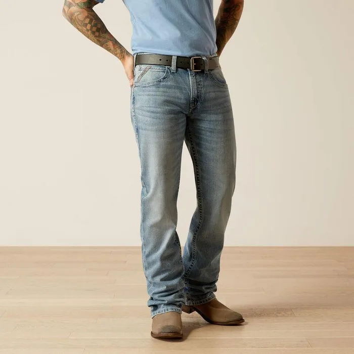 Men Denim Ariat M4 Relaxed Apollo Boot Cut Jeans Orleans