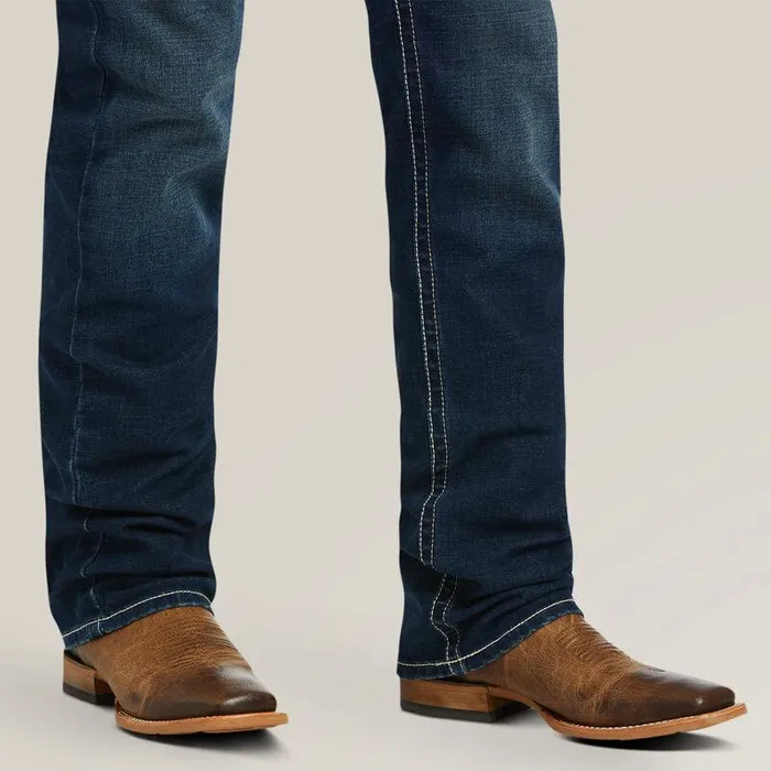 Men Denim Ariat M5 Straight Stretch Remming Stackable Straight Leg Jean Ford Men Denim Ariat M5 Straight Stretch Remming Stackable Straight Leg Jean Ford